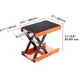 thumbnail image 5 of VEVOR Motorcycle Scissor Jack Lift 1100 lbs Wide Deck Hoist Stand for ATVs Bike, 5 of 10