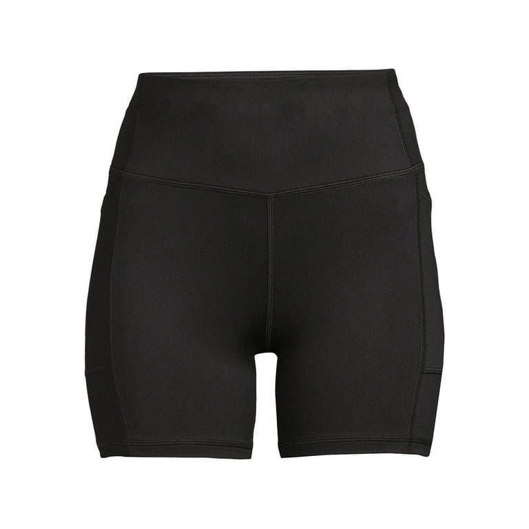Athletic Works Women s Active Bike Shorts Walmart