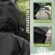 thumbnail image 5 of Typpkmm Chubasquero Con Capucha Para Acampar Al Aire Libre, Capa con cremallera extra grande mejorada - beige, 5 of 6