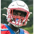 thumbnail image 3 of Battle Sports Binky Oxygen Chrome Lip Protector Mouthguard - USA Flag, 3 of 3