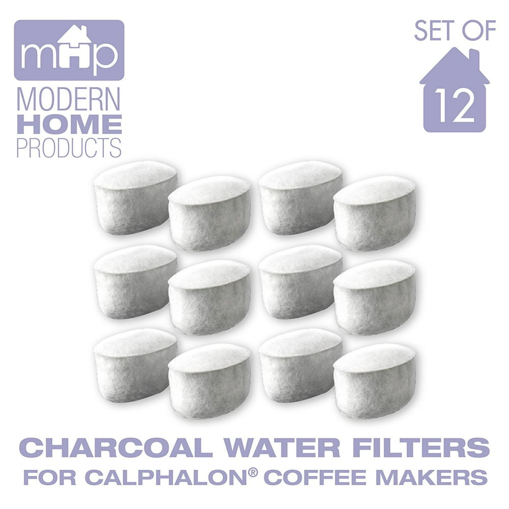 Charcoal Water Coffee Filter Cartridges, Replaces Calphalon Style Water