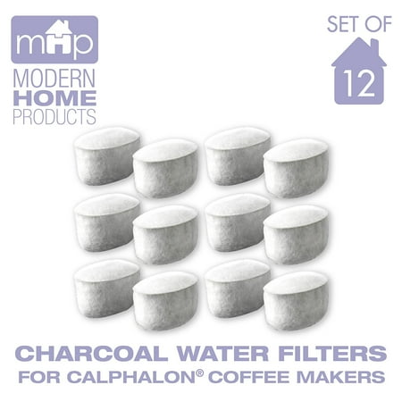 Calphalon Accessories - Charcoal Water Coffee Filter Cartridges, Replaces Calphalon Style Water Coffee Filters- Set of 12