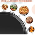 thumbnail image 3 of Pizza Pan for Oven, Compatible with Breville Smart Oven, Non-Stick Pizza Tray for Breville Toaster Ovens, Replacement Pizza Pan, 3 of 4