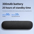thumbnail image 6 of Bone Conduction Pillow Speaker, Thin Sleep Speaker with Blue-Tooth 5.4, 30/60 Min Timer, Up to 20 Hours Playtime, Side Sleeper Friendly, Portable Wireless Bed Speaker for Sleeping/Travel, 6 of 9