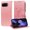 Pink, variant on For Google Pixel 9 Pro 6.3 inch Embossed Butterfly Flowers With Card Slots And A Cash Compartment Shockproof Kickstand Flip Leather Phone Case For Women,Purple,For Google Pixel 9 Pro