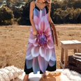 thumbnail image 3 of Flower Sleeveless Dress Loose Women's Dress Dresses Luxury Evening Dresses, 3 of 9