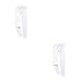 thumbnail image 3 of Minnieouse Mallas acanaladas sin costuras para mujer, ropa deportiva estirable para Fitness, pantalones de levantamiento de cadera a rayas, Sexy, Blanco S 2piezas, 3 of 6