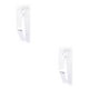 thumbnail image 1 of Sonducket Mallas acanaladas sin costuras para mujer, ropa deportiva estirable para Fitness, pantalones de levantamiento de cadera a rayas, Sexy, Blanco S 2Conjunto, 1 of 6