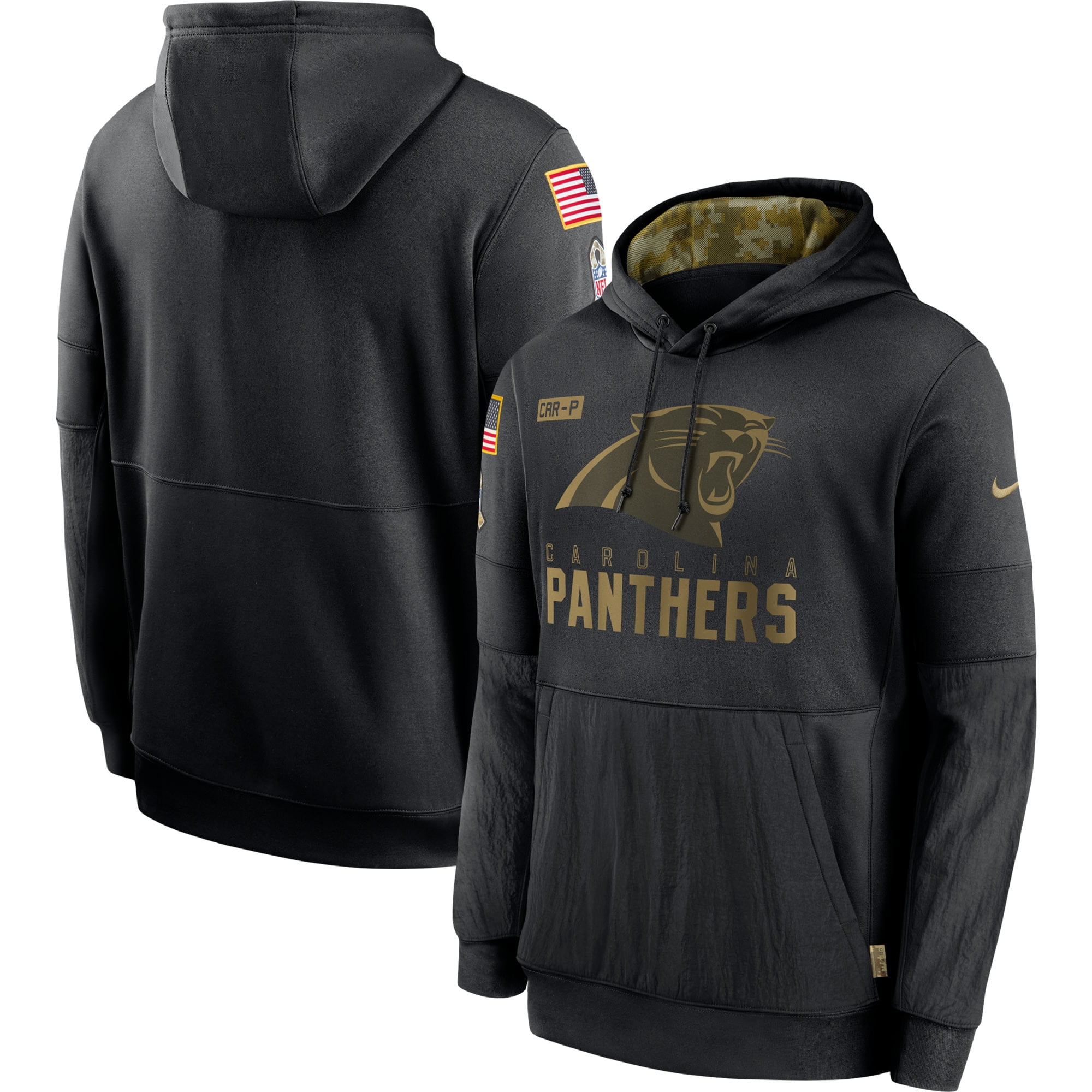 carolina panthers military hoodie