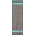 thumbnail image 4 of Safavieh Montauk 5' X 7' Hand Woven Cotton Pile Rug in Turquoise, 4 of 10