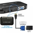 thumbnail image 4 of 1.8M/3M HDMI Cable To VGA Adapter Digital 1080P HD With Audio Converter Compatible with Computer  Desktop  Laptop  PC  Monitor  Projector, 4 of 7