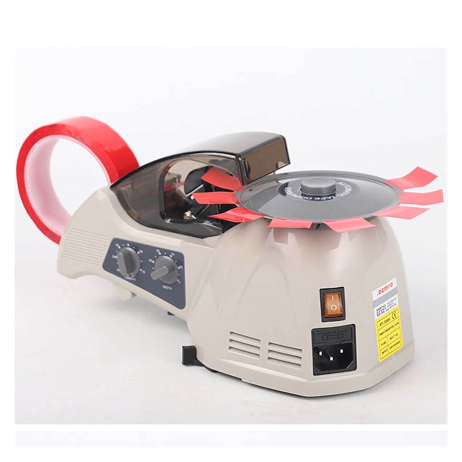 Automatic Tape Cutting Machine, Paper Dispenser Adhesive Cutter Packaging Machine, Tapes Slitting Machine 60mm Width Tools ,High Efficiency