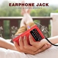thumbnail image 4 of New & Improved Full-Band Mini Portable Radio for Travel & Running - AM FM Pointer Pocket Radio, 4 of 5