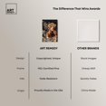 thumbnail image 6 of Golden Butterfly Goddess Canvas Glam Women Art by Art Remedy, Gallery Wrapped, 20" x 30", 6 of 7