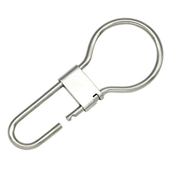 Car Keychain Metal Hiking Clips for Men D Ring Spring Connector Snap Hook Office