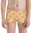 thumbnail image 5 of Yiaed Squirrel And Nuts Print Boys' Boxer Briefs Cotton Casual Stretch Comfort Boys Boxers - Kids Boxer Briefs Underwear for Boys (6-18)-Small, 5 of 5