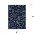 thumbnail image 4 of Mainstays Navy Space Indoor Kids Rug, 4' x 5'5", 4 of 9