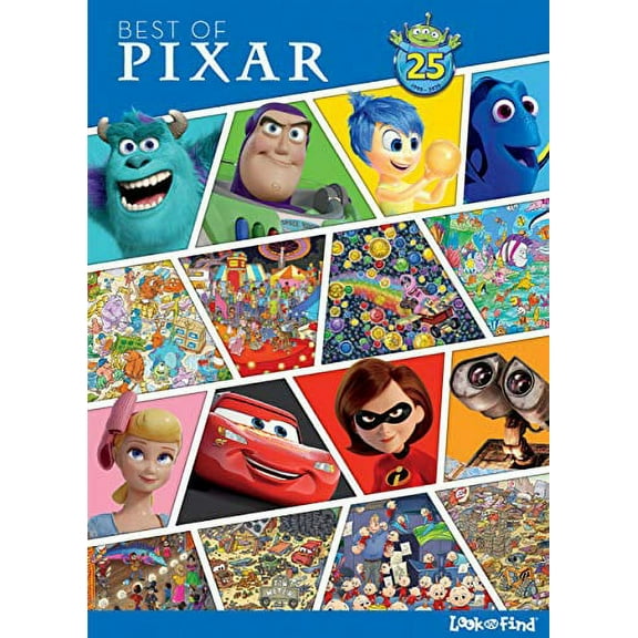 Pre-Owned Best of Pixar: Look and Find Hardcover