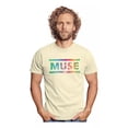 thumbnail image 1 of Playeras Muse Camiseta Distressed Logo, 1 of 3