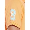 thumbnail image 3 of U.S. Polo Assn. Mens Slim Fit Short Sleeve Polo Shirt with Applique, Gloaming Orange, Small, 3 of 3