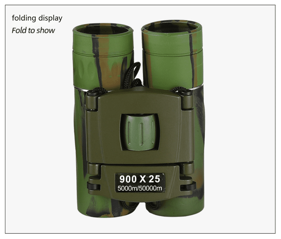 900x25 Zoom BAK4 HD Telescope Professional Powerful Binoculars Long Range Portable Monocular Optics For Camping Outdoor