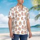 thumbnail image 3 of Fotbe Farm Cow Animal Camisa Hawaiana para Hombre Unisex – Camisa Casual de Verano con Botones de Manga Corta de Algodón y Lino,Medium, 3 of 7