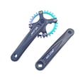 thumbnail image 3 of yotijay Mountain Bike Crankset Crank Arm Set 170mm Arm Narrow Wide Tooth 104 BCD 30T, 3 of 9
