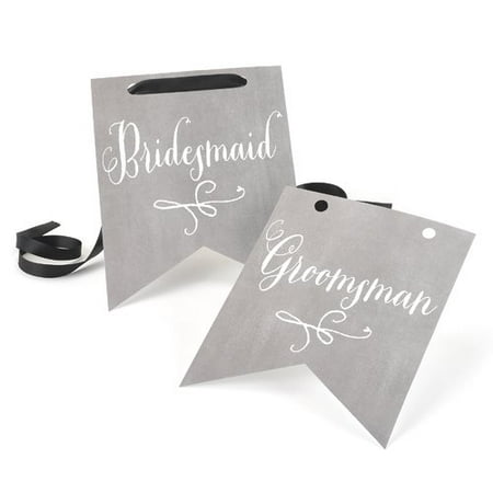 Charming Vintage Signs  Bridesmaid & Groomsman