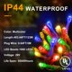 thumbnail image 4 of Cadena de luces LED KNONEW de 403 pies y 1000 LED para exteriores, Navidad, multicolor, 4 of 9