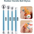 thumbnail image 4 of Pottery Tool Kit, 25pcs Polymer Clay Tools, Modeling Clay Sculpting Tools Kit, Ceramics Tools, Trimming, Embossing Pattern, Smooth Wooden Handles, 4 of 5