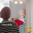 thumbnail image 2 of Hollywood-Inspired LED Vanity Mirror Lights Kit, 6-Piece USB-Powered with 3 Color Modes (Warm, White, Natural Light), Touch Dimmable Brightness, Soft Eye-Caring Illumination, Easy Stick-On, 2 of 7