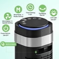 thumbnail image 5 of Atilioo Tower Fan with Remote, 35" Bladeless Standing Floor Fan with 5 Speeds, 64° Oscillation,12H Timer, Quiet Operation & Sleep Mode, Black, 5 of 9