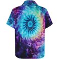thumbnail image 3 of PISONIC Men's Hawaiian Shirts Summer Tropical Beach Shirt Short Sleeve Casual Vacation Button Down with Pocket, 3 of 6