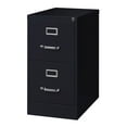 thumbnail image 4 of Hirsh 25" Deep 2 Drawer Letter Width Metal Vertical File Cabinet, Commercial Grade, Black, 4 of 8