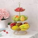 thumbnail image 3 of Frutero de 3 niveles, frutero de cocina, soporte para cestas, fruteros metálicos de encimera, soporte para almacenar frutas y verduras, 3 of 5