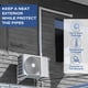 thumbnail image 4 of Cubierta de línea de aire acondicionado cubierta de tubo de aire acondicionado de diseño estándar de amplia compatibilidad PVC para mantenimiento ANGGREK Otros, 4 of 8