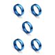 thumbnail image 1 of Anillo de banda unisex Sonducket Joyería de mano estética Azul Tamaño 9, 1 of 6