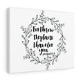 thumbnail image 4 of Scripture Walls Jeremiah 29:11 Plans I Have For You White Wreath Bible Verse Canvas Christian Wall Art Ready to Hang Unframed, 4 of 12