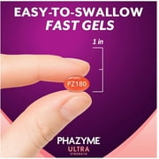 Phazyme Ultra Strength Softgel 180 mg, 48 CT (Pack - 2)