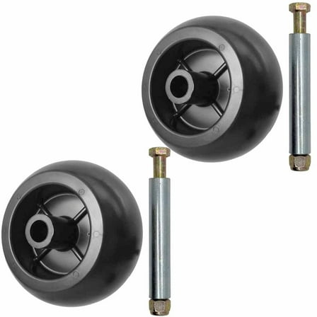 2Pk Deck Wheel Kit for Toro Titan Master Revolution GrandStand Z Master Exmark Lazer Z 1-603299 98-7912 323-23