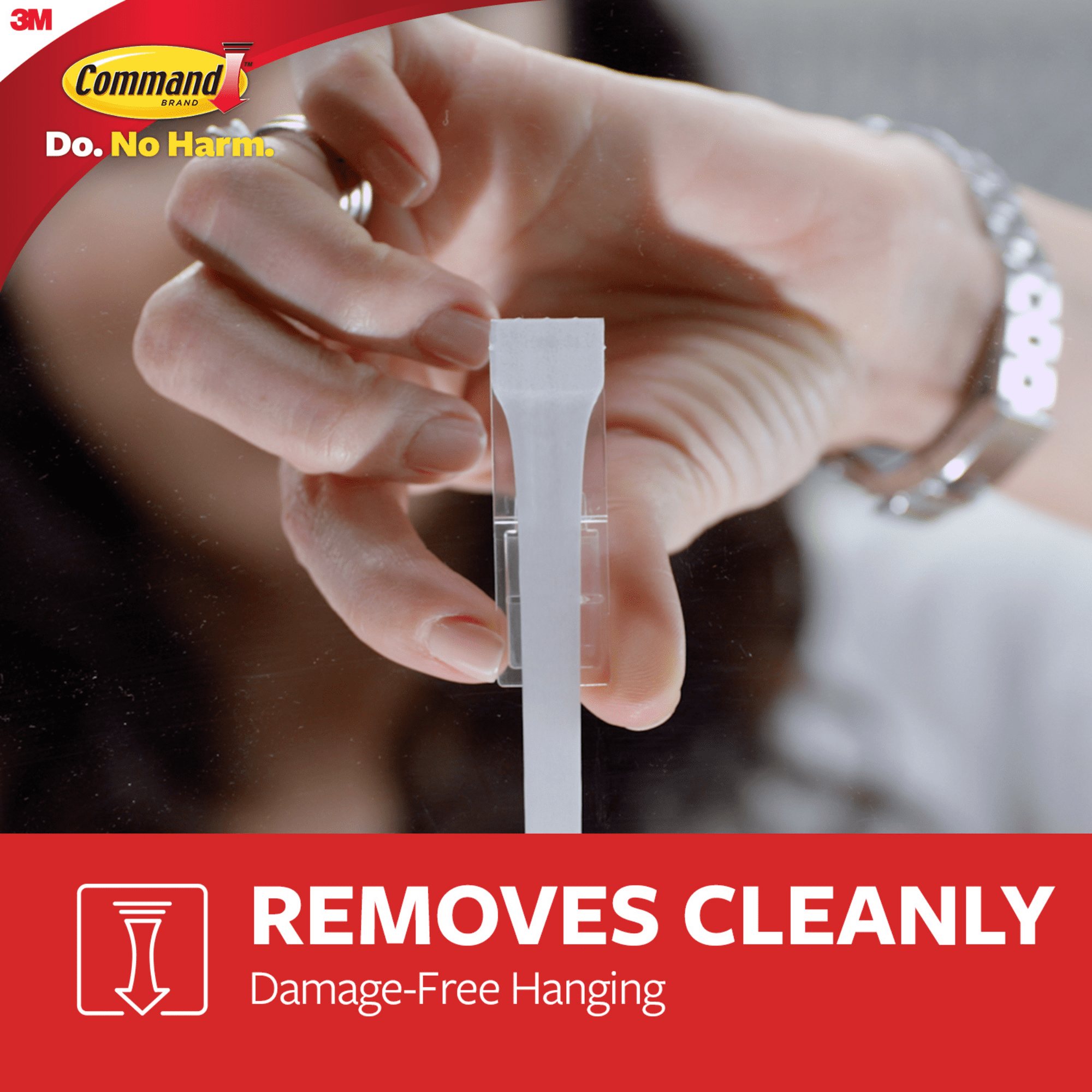 Command Medium Refill Strips [Removable]: (White) [96-pack]