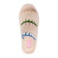 thumbnail image 4 of MUK LUKS Women's Double Strap Slide-Cloud Ribbed Terry Slipper, 4 of 7