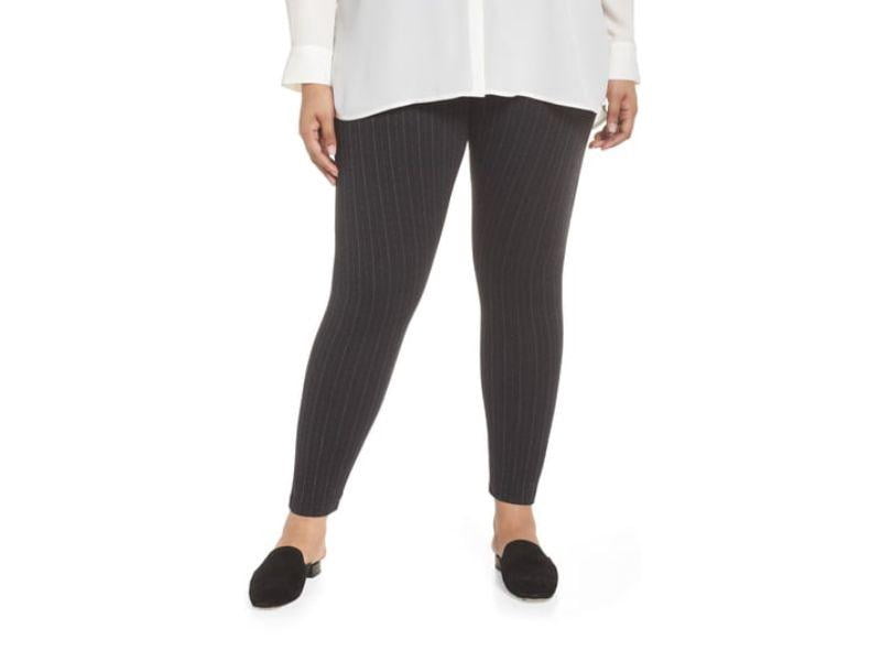 Lysse Center Seam Ponte Grey Leggings 