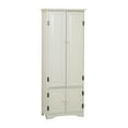 thumbnail image 4 of Simple Living  Aston Modern Farmhouse Extra-Tall Cabinet Antique White, 4 of 5