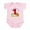 Petal Pink, variant on CafePress - Barnyard 1St Birthday Infant Bodysuit - Baby Light Bodysuit, Size Newborn - 24 Months