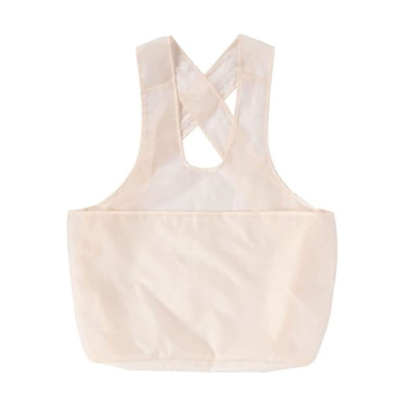 Laundry Apron,Waterproof Laundry Apron With Large Pouch,Portable Clothes Drying Apron,Waterproof Apron,Clothes Drying Apron For Cooking, Drying Clothes Or Carrying Small Pet,(White,19.68x31.49 in)