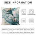 thumbnail image 5 of FUMJ Modern and Minimalist Style Living Room Sofa Pillow Cover, Digital Printed Square Cushion Cover, with Beautiful Floral Print, 5 of 5
