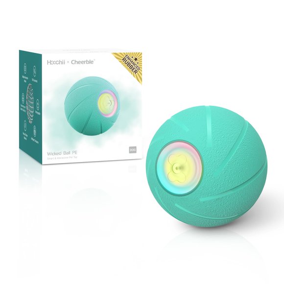 Juguete interactivo para perros Hoochii Wicked Ball PE para perros medianos y grandes