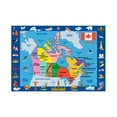 thumbnail image 2 of Fun Rugs Fun Time Collection Map Of Canada Area Rug-Size:5'3" x 7'6", 2 of 2