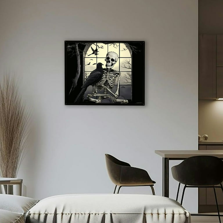 Popular Gothic- Contemporary Decor Framed Art